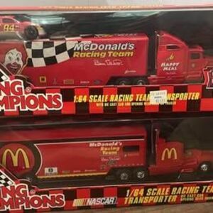 Bill Elliott McDonald's Racing Team Transporter 1/64 Diecast Racing Champions 2
